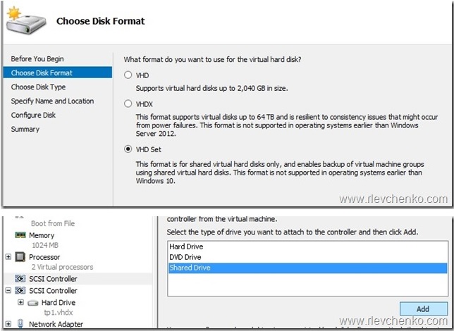 shared vhdx new file format