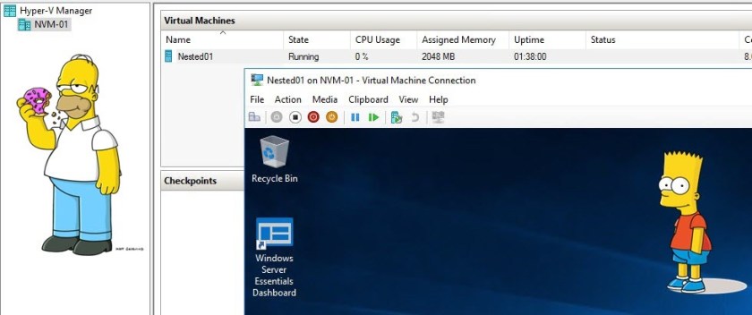 Nested Virtualization in Azure (Hyper-V, Windows Server 2016)